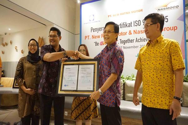 Ini Rahasia Dealer Toyota Ini Raih Sertifikat ISO 9001:2015