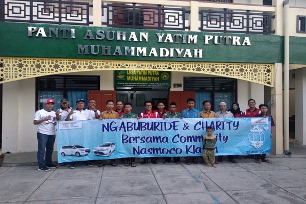 Nasmoco Klaten Gandeng Komunitas Adakan Bakti Sosial